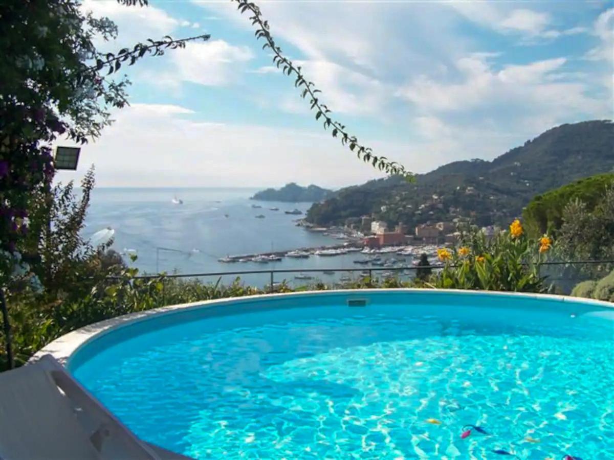 L'Uliveto Di Santa Con Piscina Villa Santa Margherita Ligure Luaran gambar
