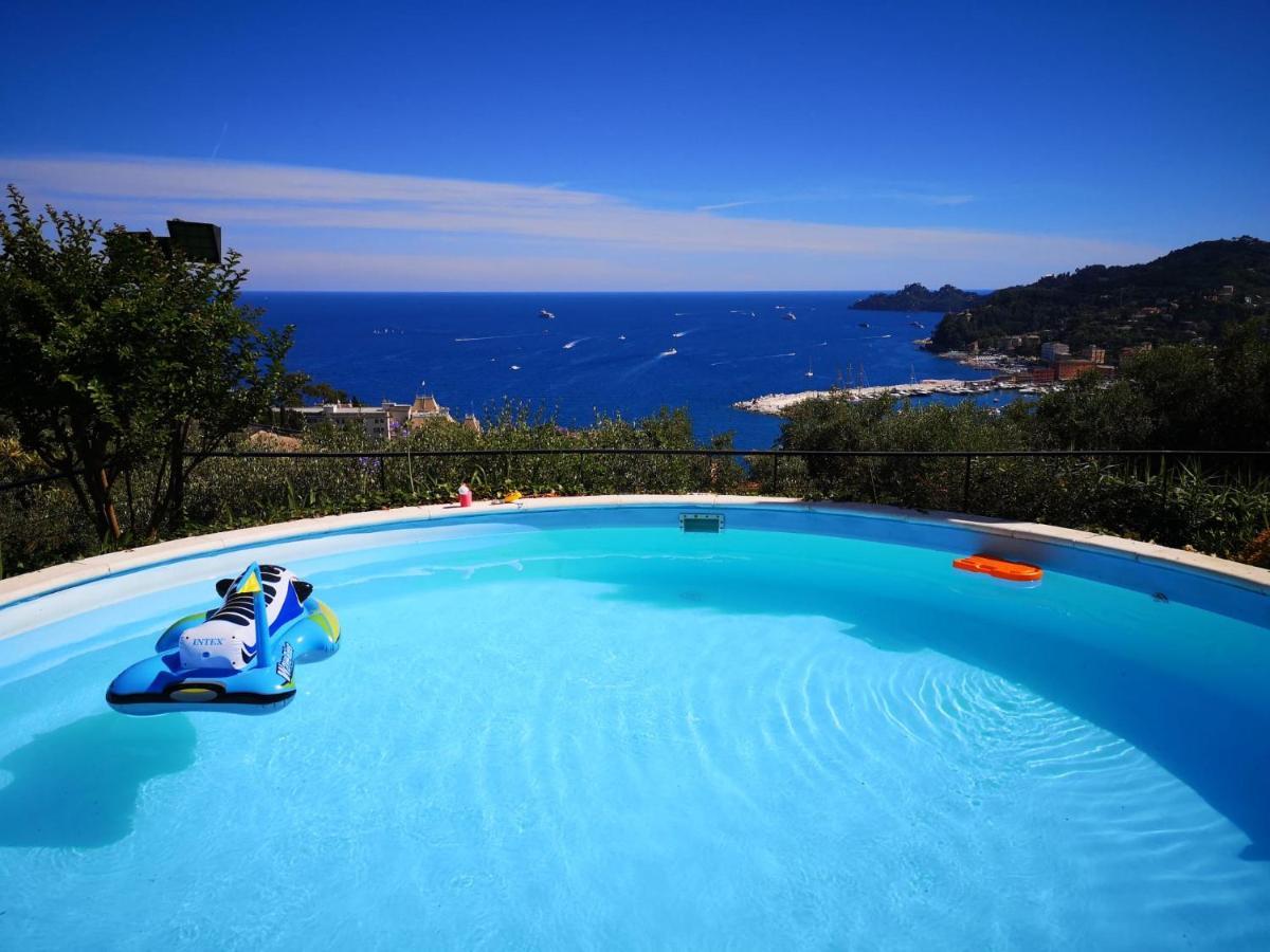 L'Uliveto Di Santa Con Piscina Villa Santa Margherita Ligure Luaran gambar